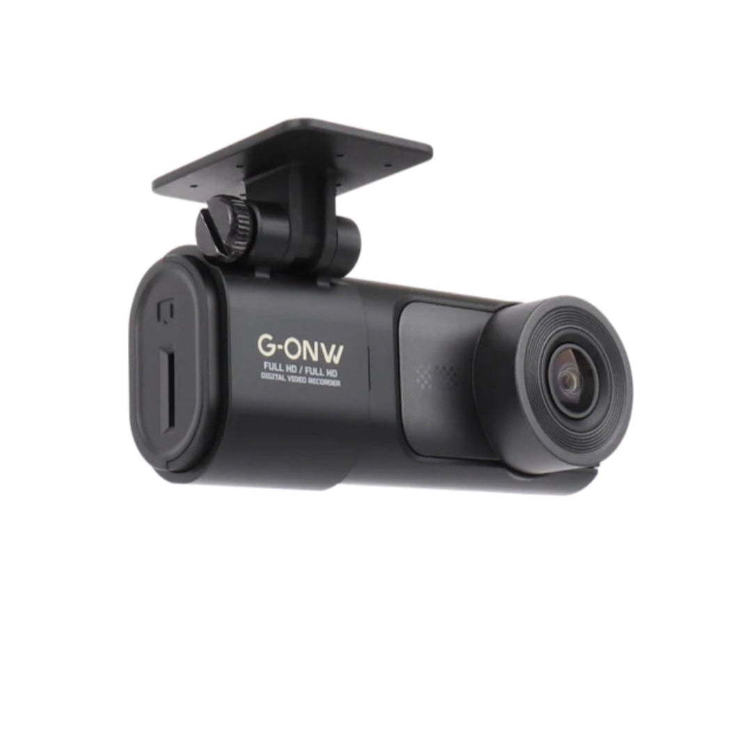 L'unité de tête de dashcam Gnet G-ONW, qui met en évidence son aspect compact et élégant.