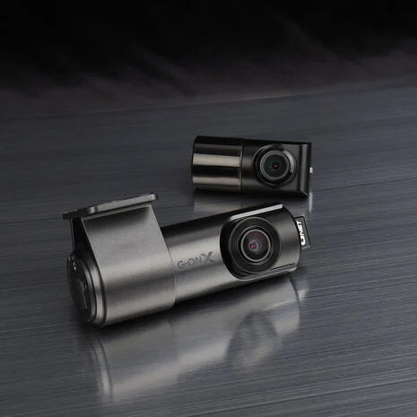 Gnet G-ON1 Cloud Dashcam - Front- und Rückkamera mit Full HD-Auflösung.