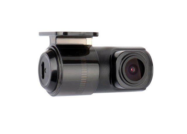 Gros plan sur la dashcam Gnet G-ONW, en mettant l'accent sur l'objectif et le support de montage, conçus pour un enregistrement de haute qualité.